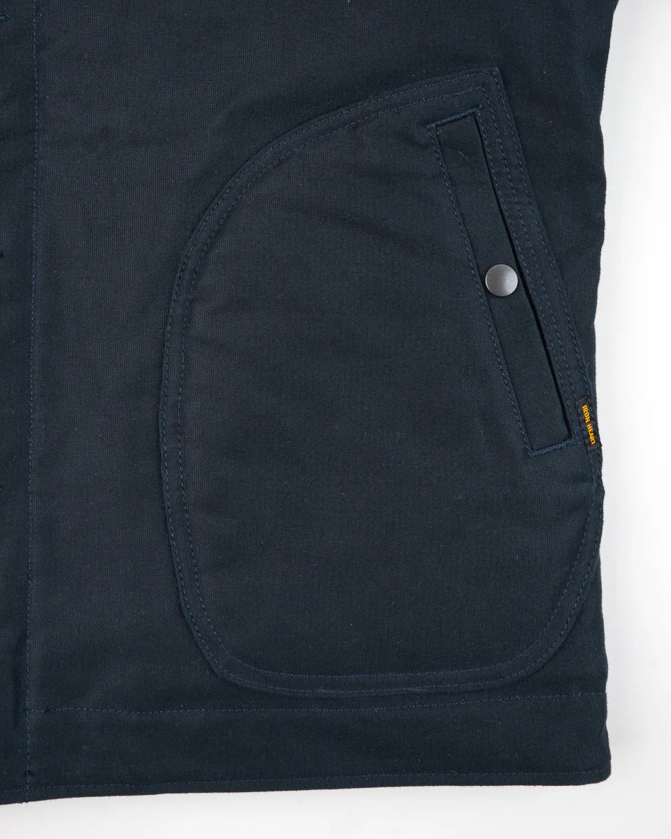 Iron Heart Whipcord N1 Deck Jacket - Navy