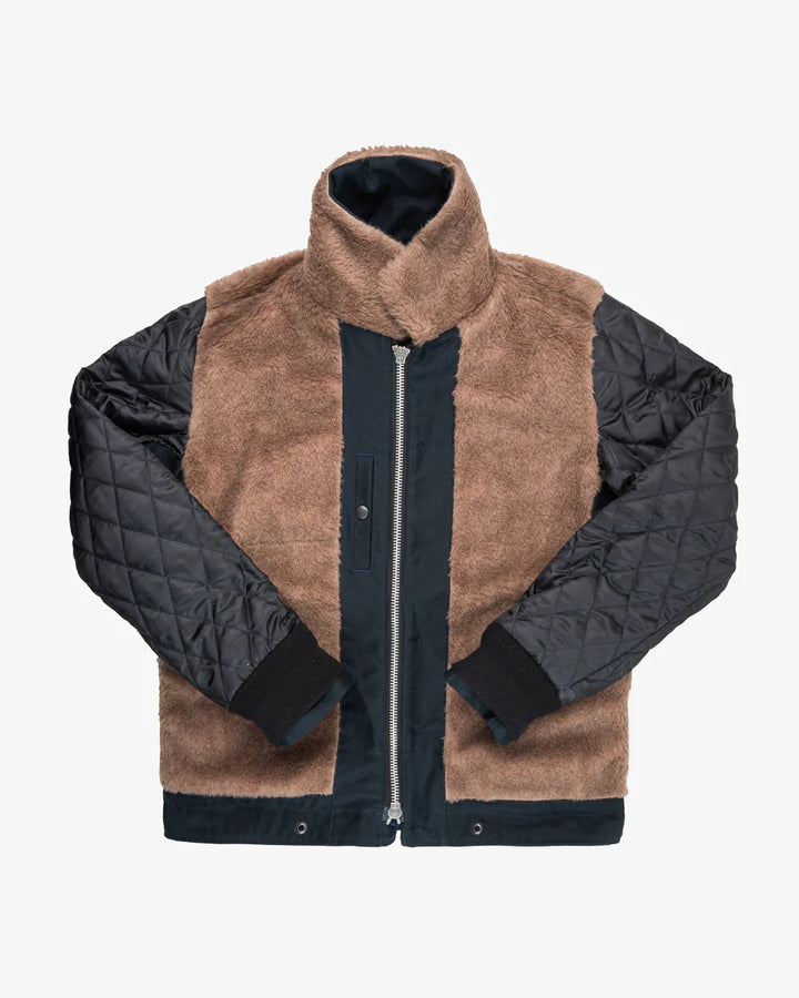 Iron Heart Whipcord N1 Deck Jacket - Navy