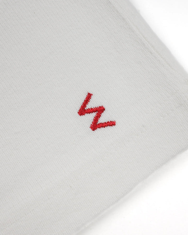 Iron Heart 11oz Cotton Knit Crew Neck T-Shirt - White