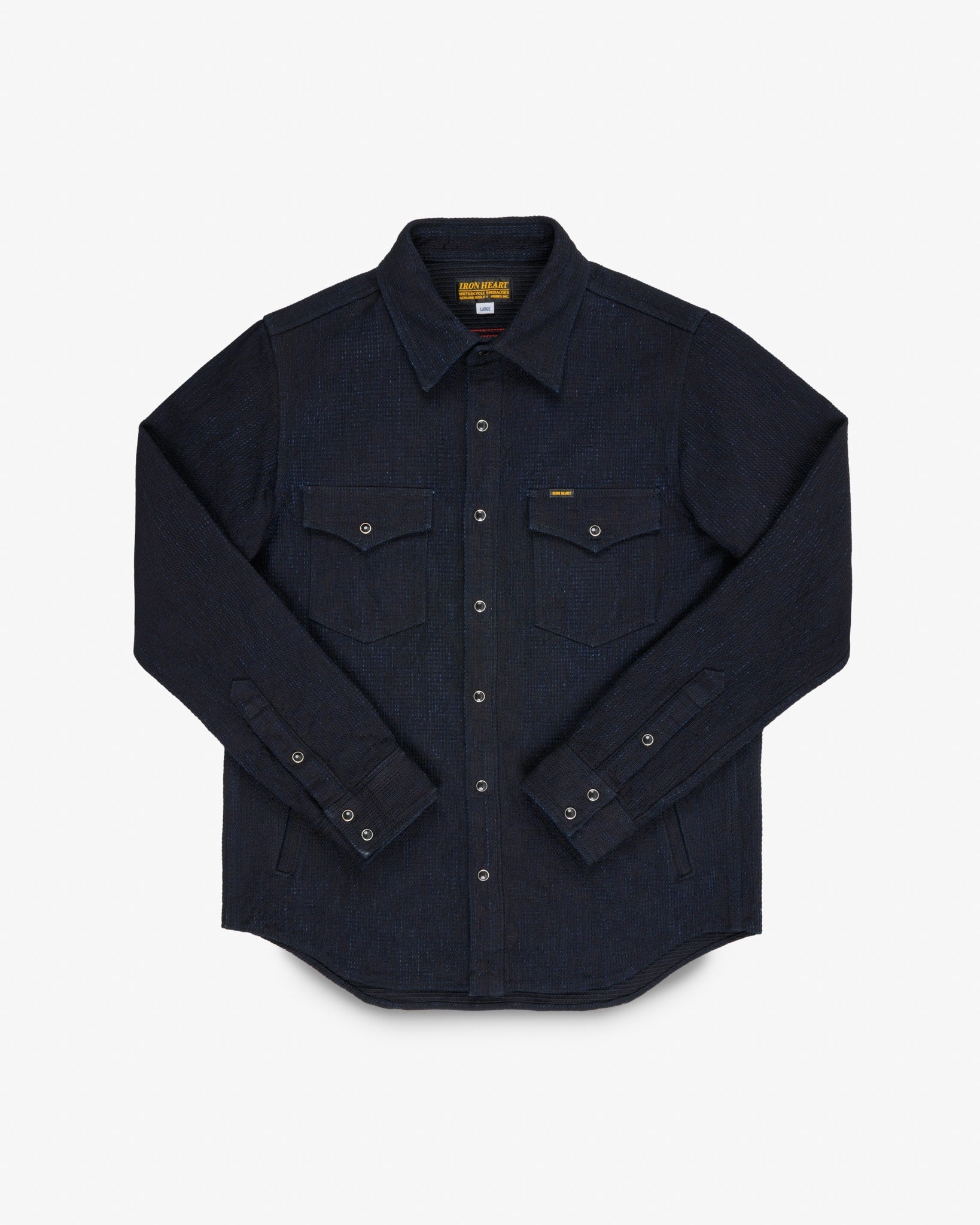 Iron Heart - 13.5oz Dobby Cloth CPO Shirt - Indigo – Berkeley Supply