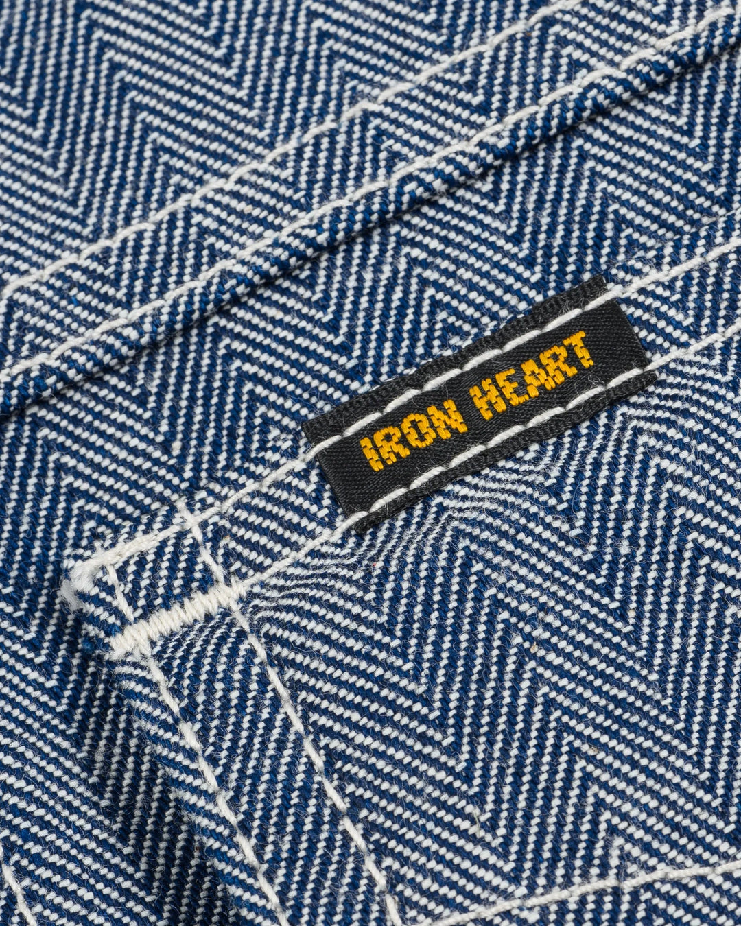 Iron Heart 10.5oz Herringbone Work Jacket - Indigo