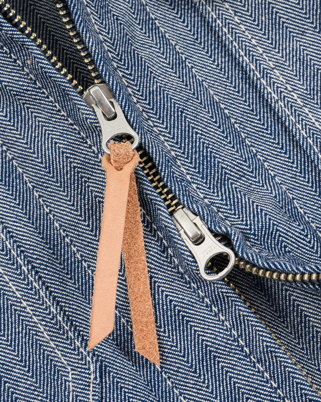 Iron Heart 10.5oz Herringbone Work Jacket - Indigo
