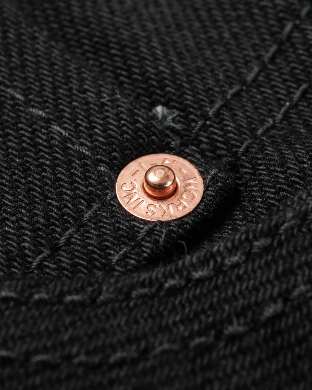 Iron Heart 634S 21oz Selvedge Denim Straight Cut Jeans - Superblack (Fades To Grey)