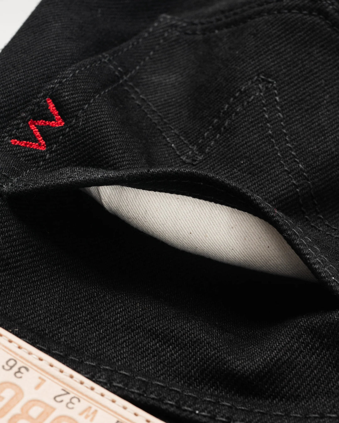 Iron Heart 634S 21oz Selvedge Denim Straight Cut Jeans - Superblack (Fades To Grey)