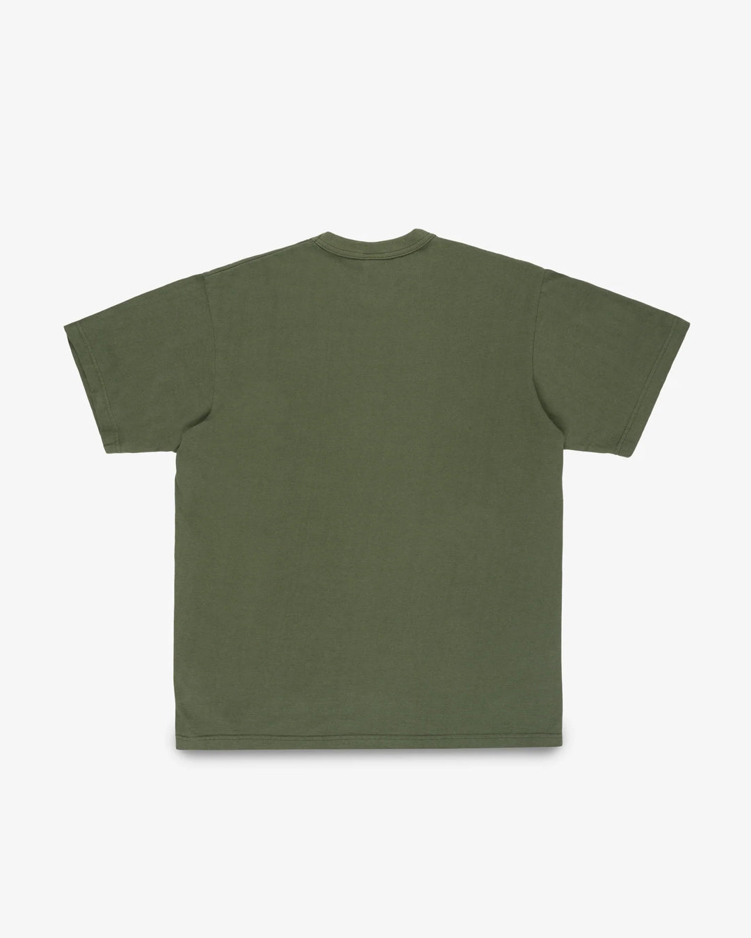Iron Heart 6.5oz Loopwheel Crew Neck T-Shirt - Olive