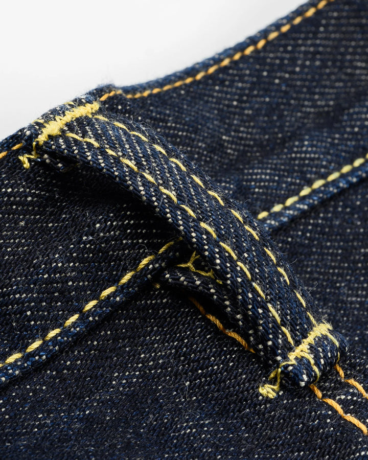 Iron Heart 777S 21oz Selvedge Denim Slim Tapered Cut Jeans - Indigo