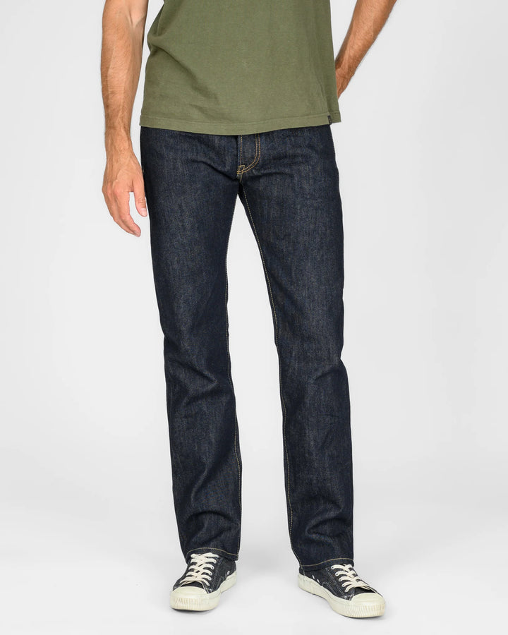 Iron Heart 777S 21oz Selvedge Denim Slim Tapered Cut Jeans - Indigo
