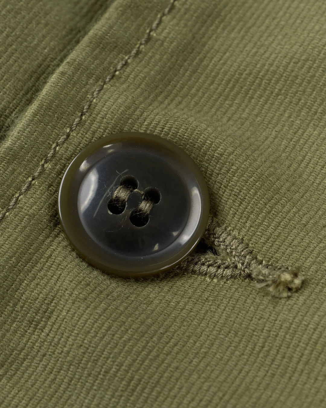 Iron Heart 12oz Whipcord Lightweight N1 Deck Jacket - Olive Drab Green