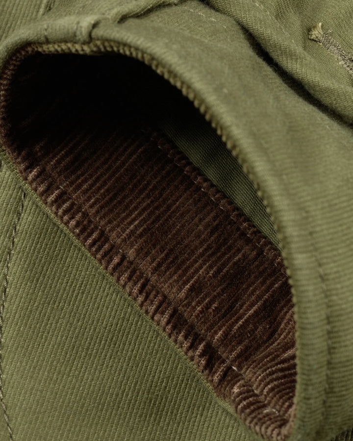 Iron Heart 12oz Whipcord Lightweight N1 Deck Jacket - Olive Drab Green
