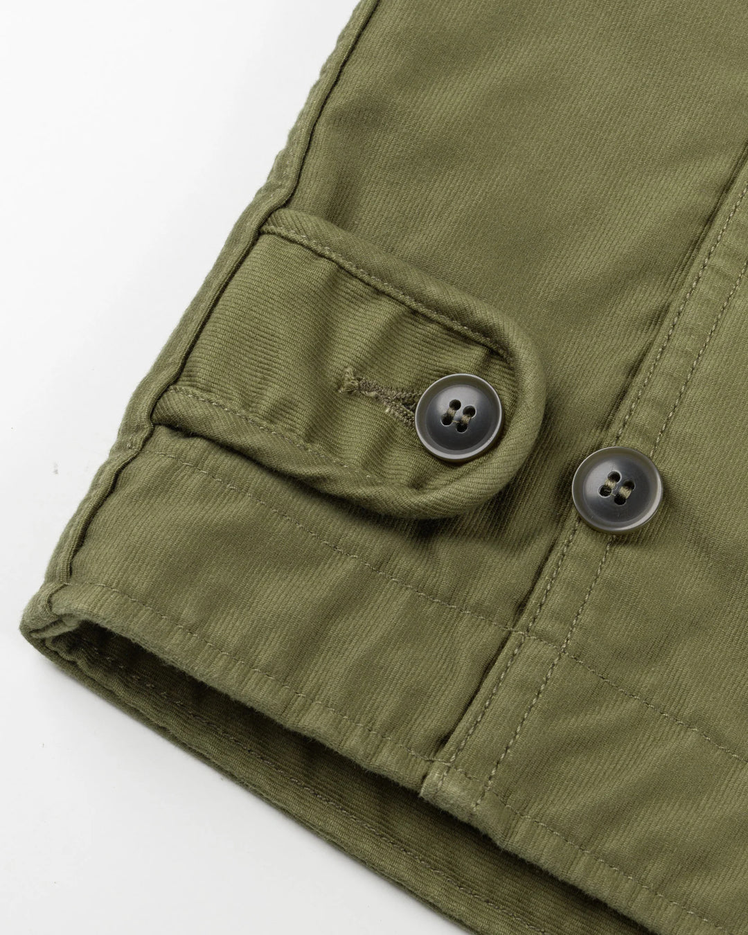 Iron Heart 12oz Whipcord Lightweight N1 Deck Jacket - Olive Drab Green