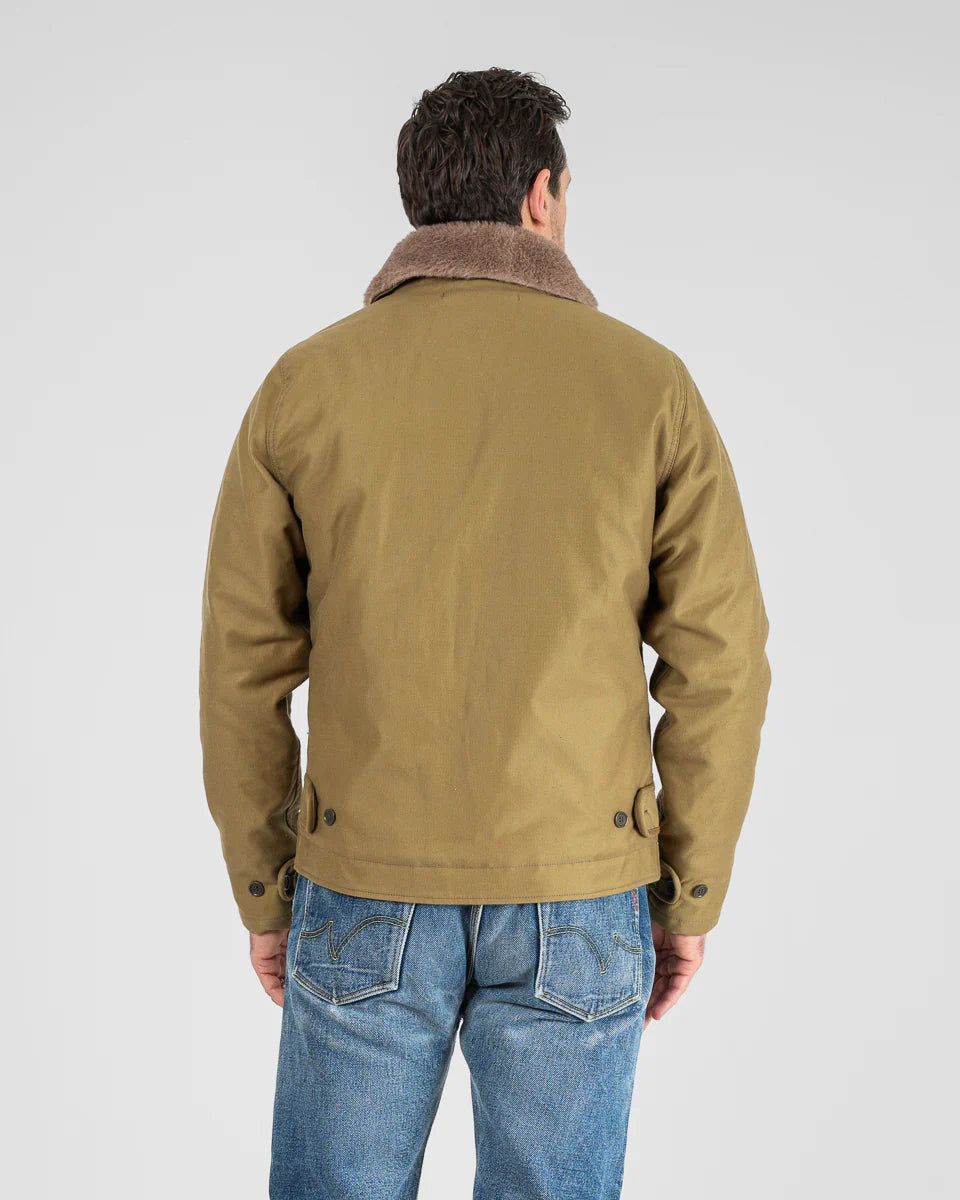 Iron Heart Whipcord N1 Deck Jacket - Khaki