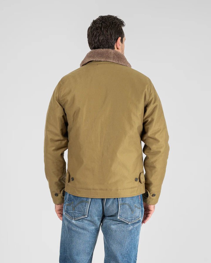 Iron Heart Whipcord N1 Deck Jacket - Khaki