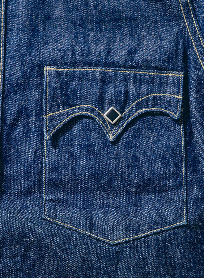 Samurai - SWD-L01 Denim Western Shirt 10oz – Berkeley Supply