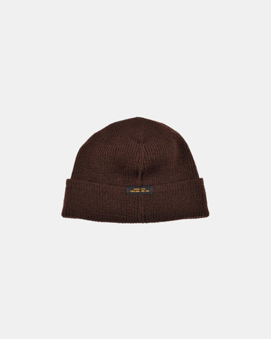 Dehen 1920 Wool Knit Watch Cap - Brown