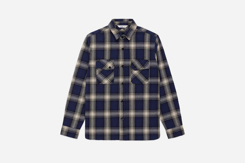 3sixteen Crosscut Flannel - Midnight Plaid