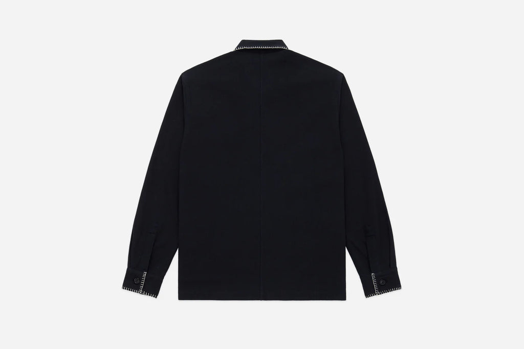 3sixteen Shop Jacket - Blanket Stitch Black Canvas