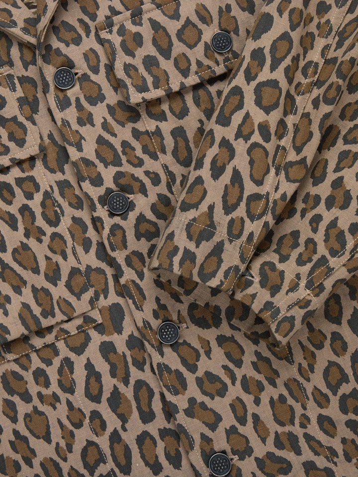 3sixteen M⁠-⁠43 Overshirt - Leopard HBT