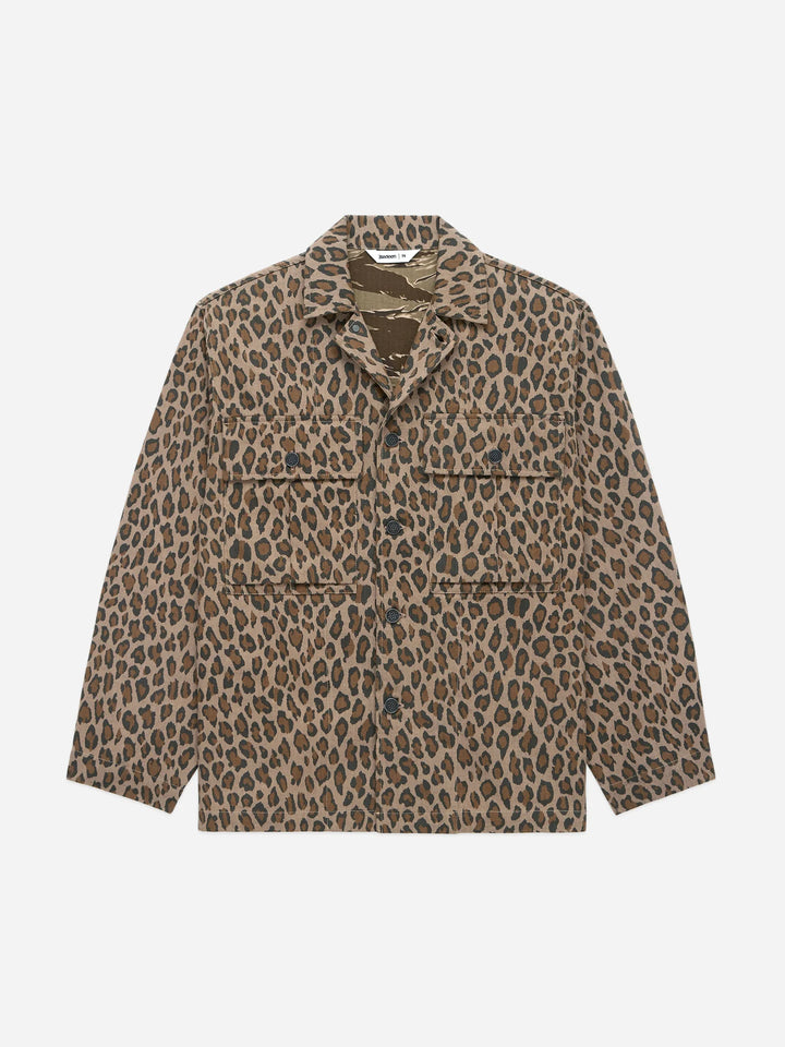 3sixteen M⁠-⁠43 Overshirt - Leopard HBT