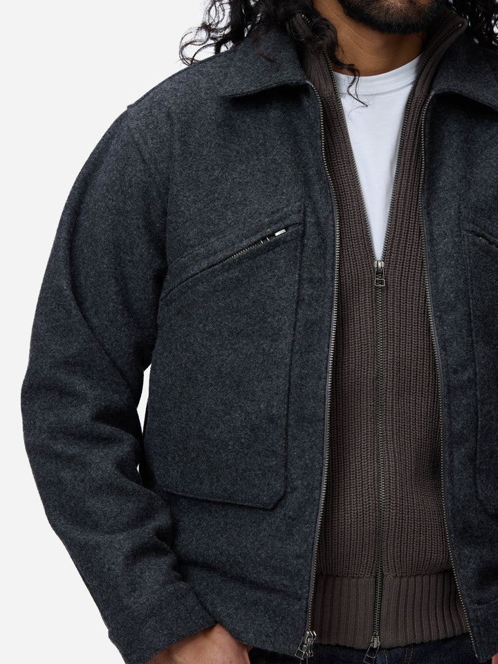 3sixteen Cycling Jacket - Charcoal