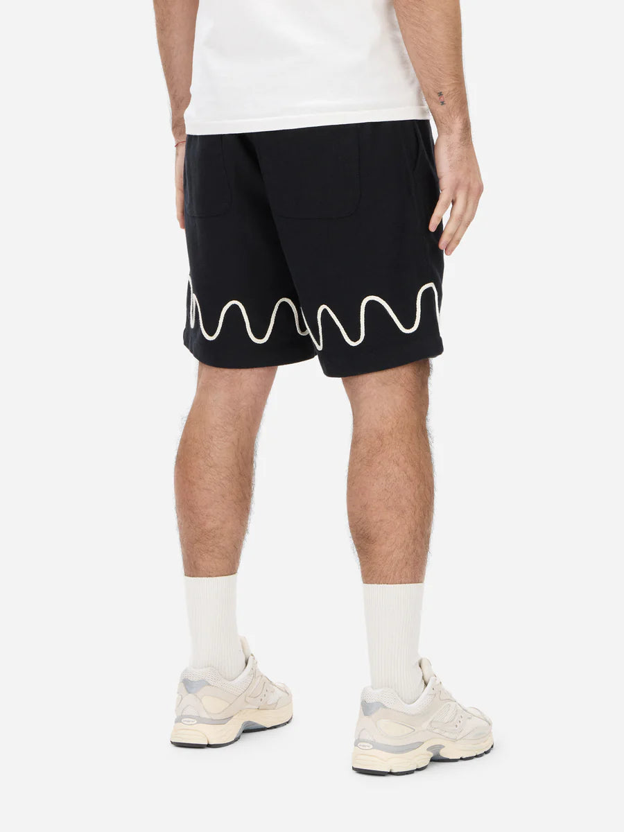 3sixteen Club Short - Black Squiggle