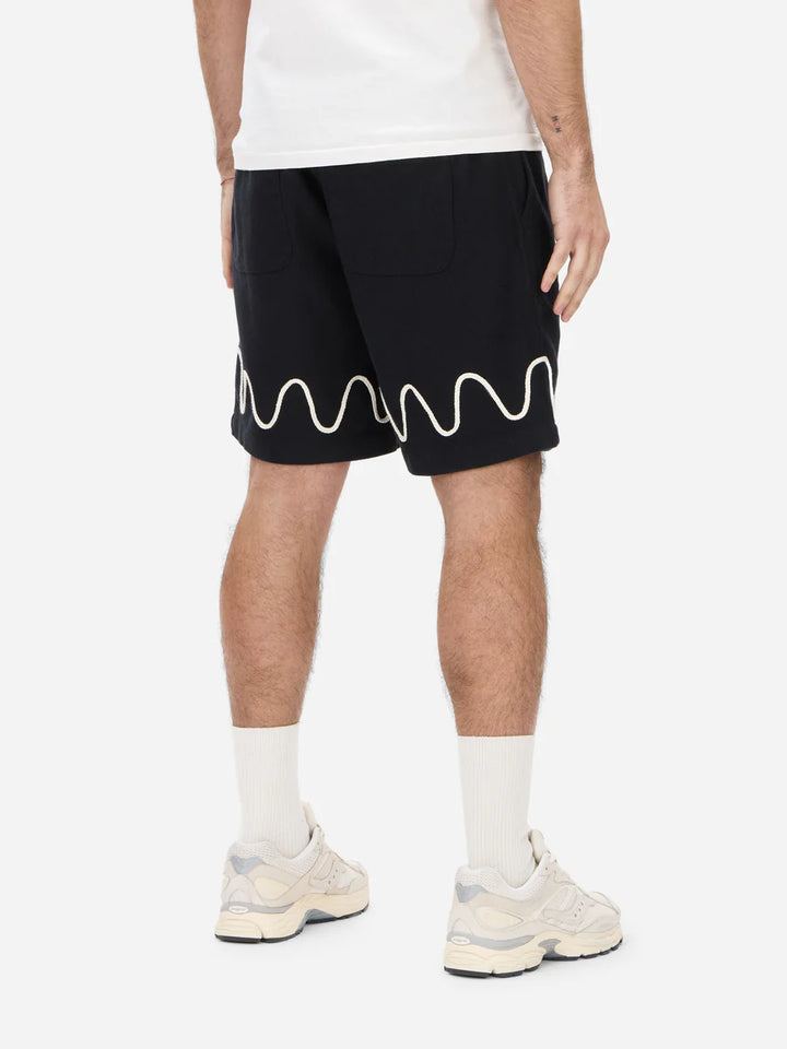 3sixteen Club Short - Black Squiggle