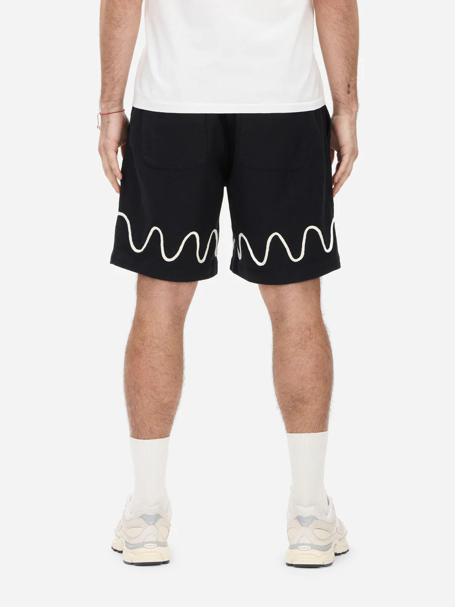 3sixteen Club Short - Black Squiggle