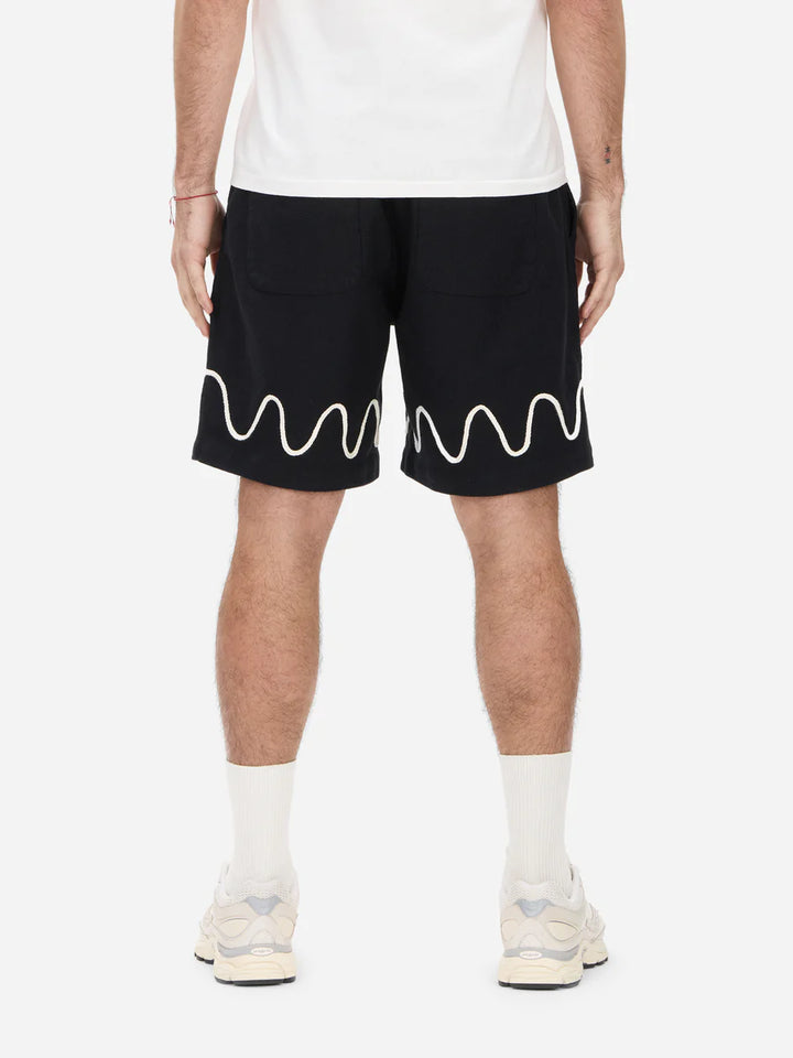 3sixteen Club Short - Black Squiggle