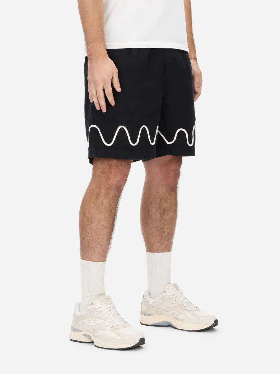 3sixteen Club Short - Black Squiggle