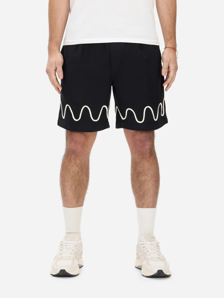 3sixteen Club Short - Black Squiggle