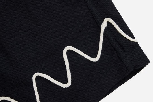 3sixteen Club Short - Black Squiggle