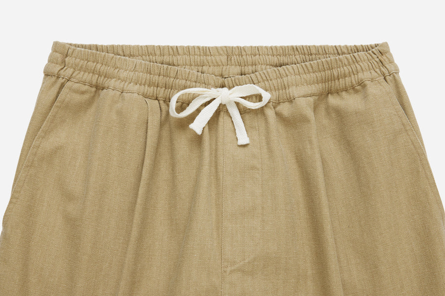 3sixteen Drawstring Short - Sand HBT