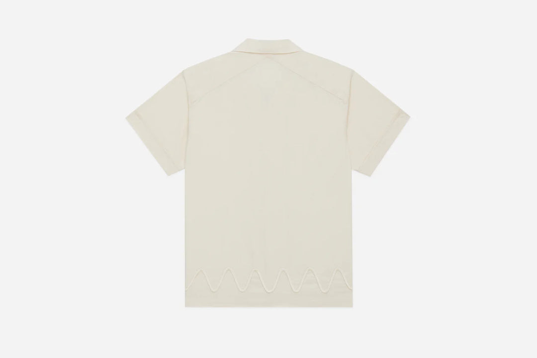 3sixteen Vacation Shirt - Ecru Squiggle