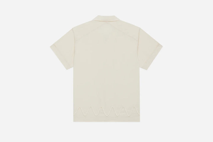 3sixteen Vacation Shirt - Ecru Squiggle