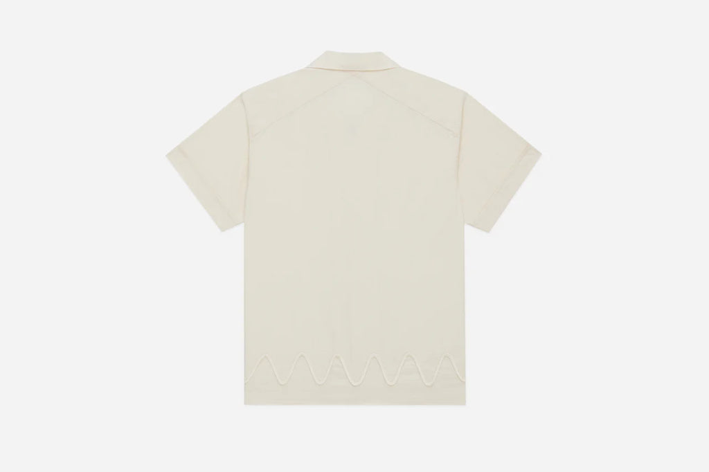 3sixteen Vacation Shirt - Ecru Squiggle