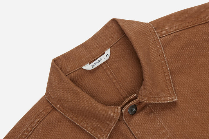 3sixteen Chore Jacket - Rust Stonewash Canvas