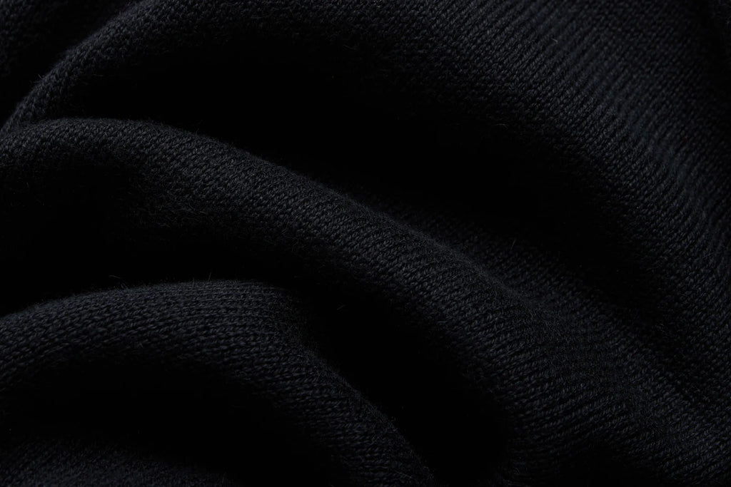 3sixteen Knit Polo - Black Pima Cotton