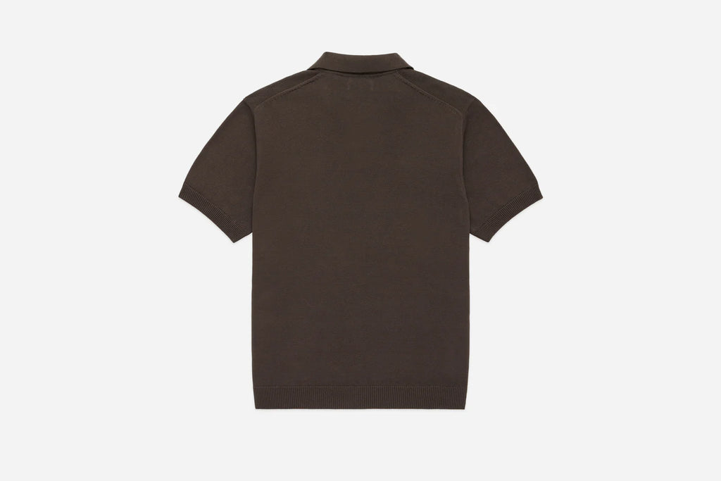 3sixteen Knit Polo - Earth Pima Cotton