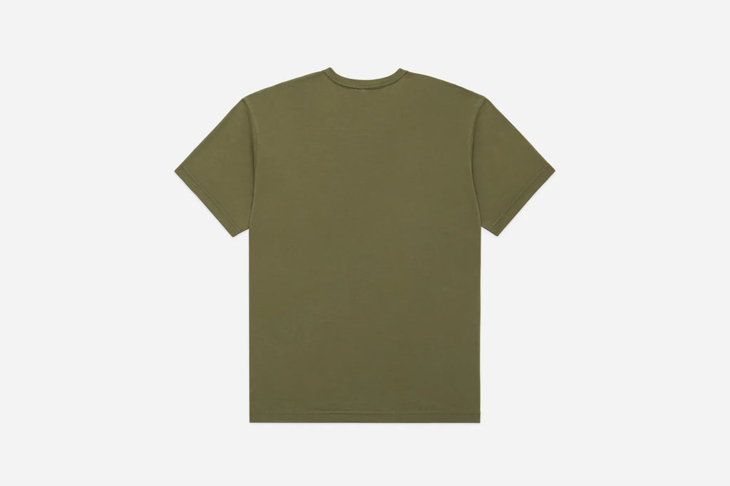 3sixteen Garment Dyed Pima T-shirt - Military Green