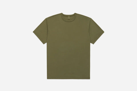 3sixteen Garment Dyed Pima T-shirt - Military Green