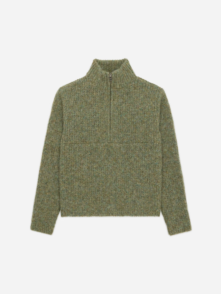 3sixteen Half Zip Knit - Marled Sage