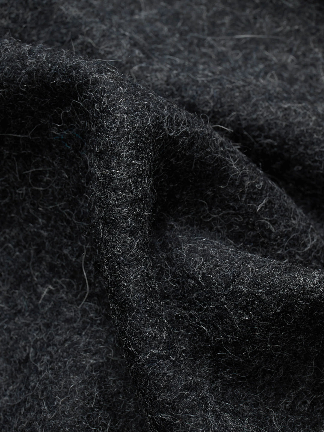 3sixteen Officer Shirt - Charcoal Felted Wool