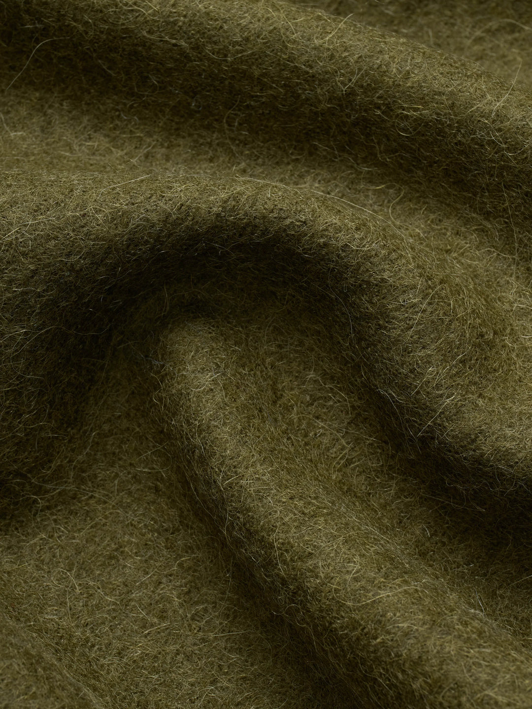 3sixteen Officer Shirt - Olive Felted Wool