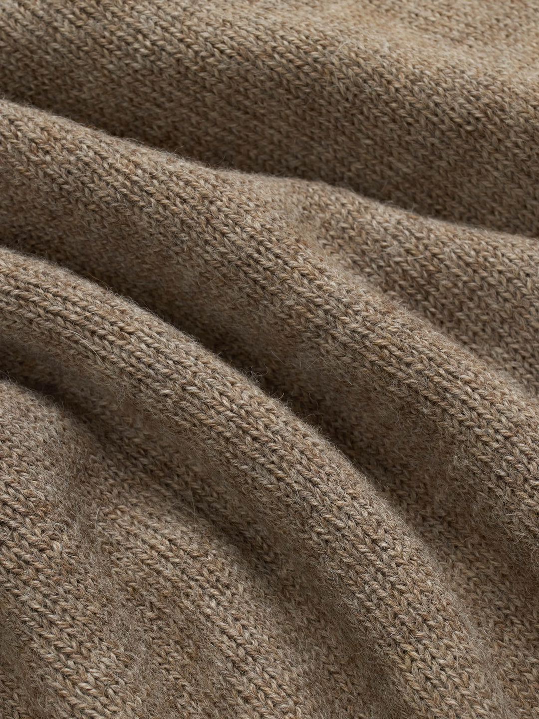 3sixteen Roll Neck Sweater - Sandstone Baby Alpaca