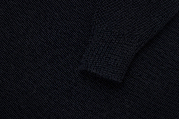 3sixteen Cotton Crewneck Sweater - Black