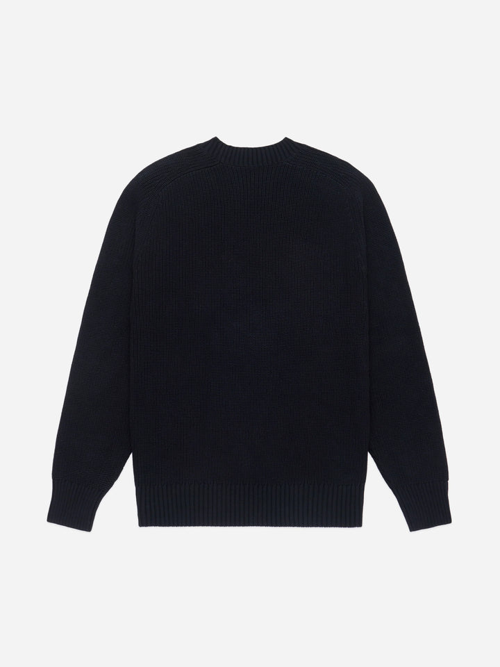 3sixteen Cotton Crewneck Sweater - Black
