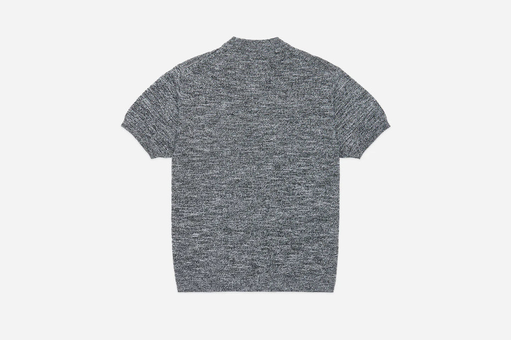 3sixteen Knit T⁠-⁠Shirt - Black Marled Yarn
