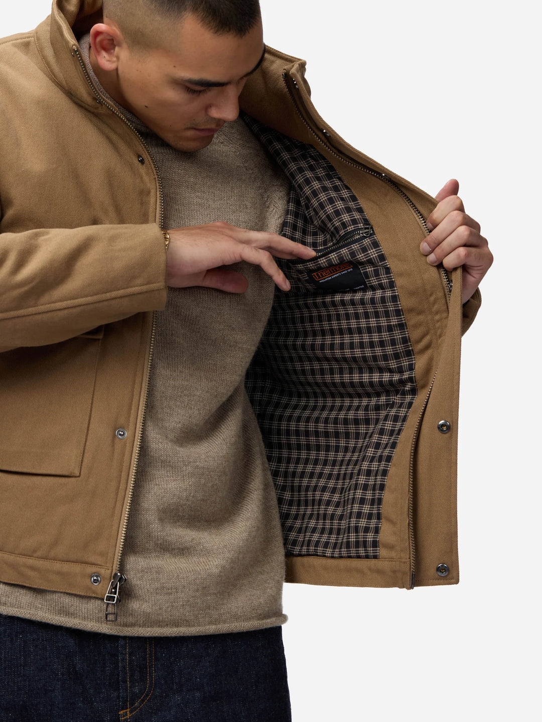 3sixteen Tanker Jacket - Brown Twill