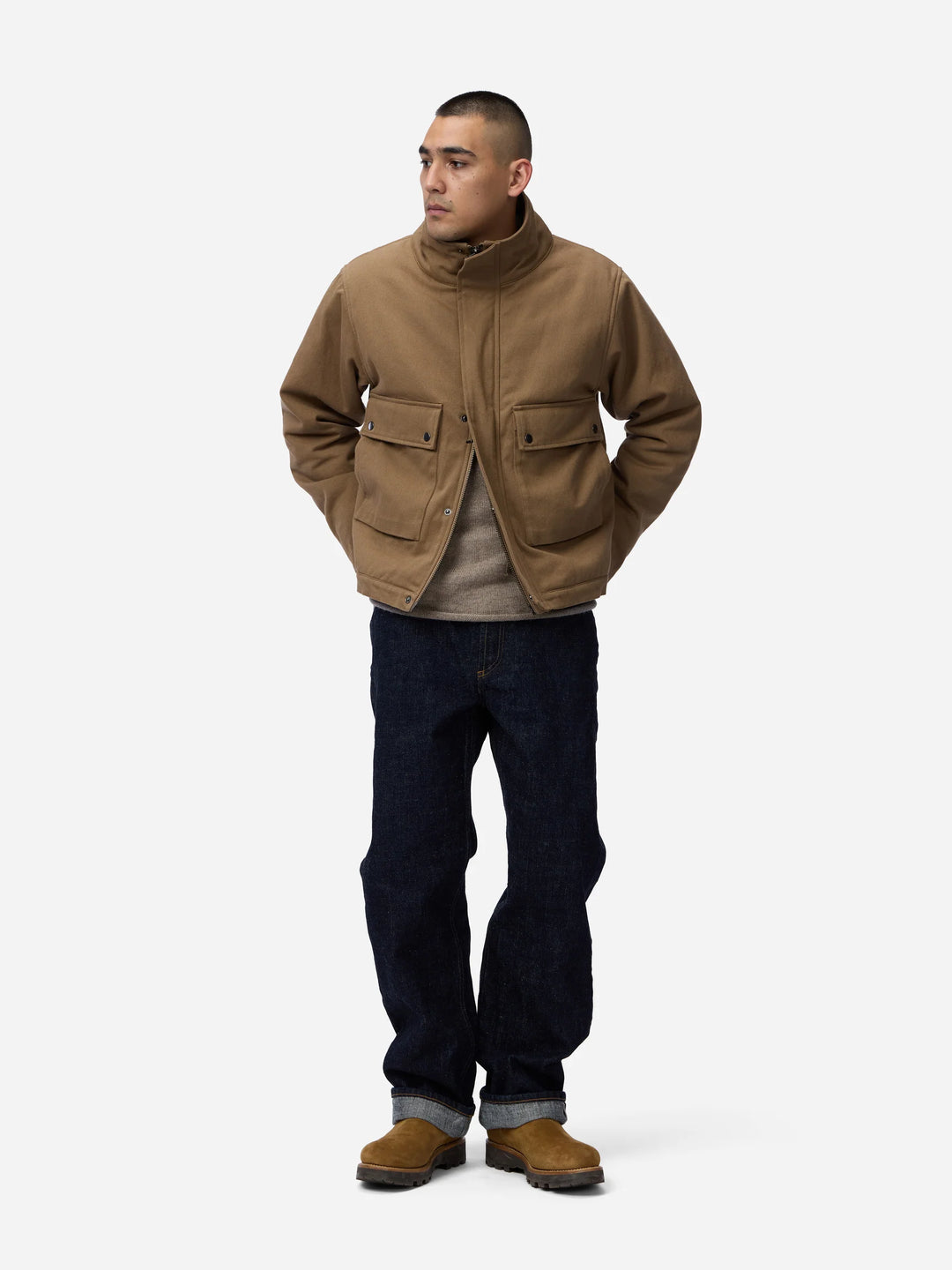 3sixteen Tanker Jacket - Brown Twill