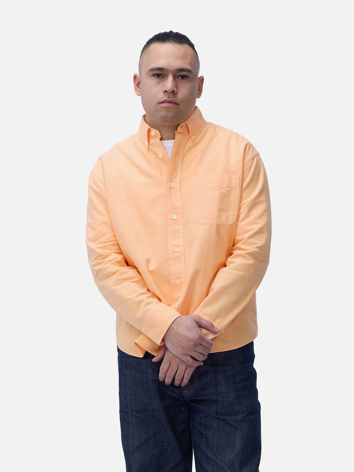 3sixteen Big Oxford - Garment Dyed Creamsicle