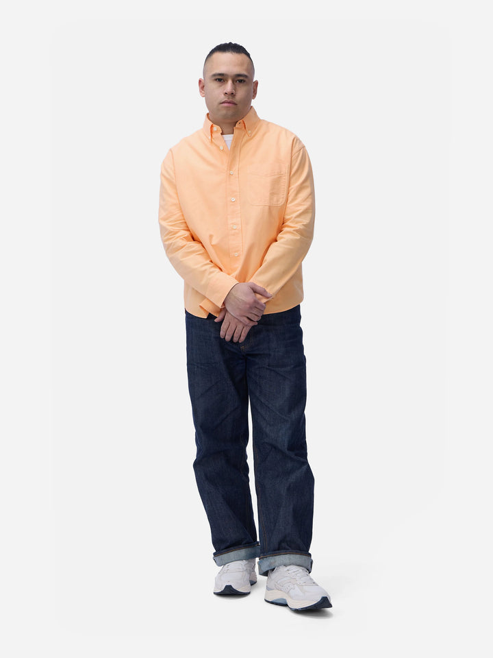 3sixteen Big Oxford - Garment Dyed Creamsicle